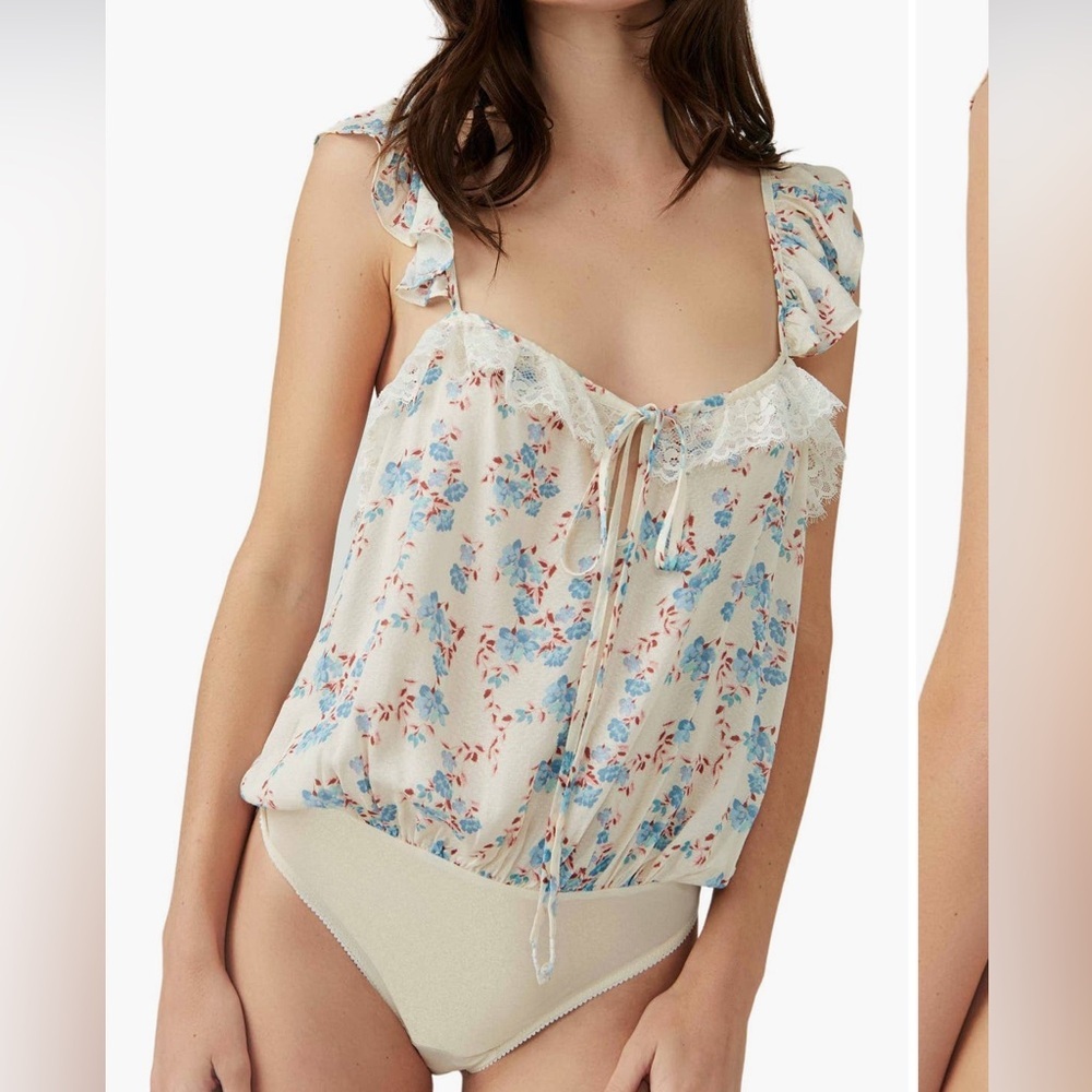 NWT Free People Intimately Bodysuit Elastane Women’s Size Small - Picture 2 of 15